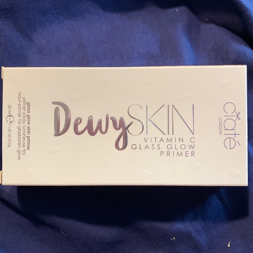 Coats London dewy skin vitamin C Glassglow primer Glassglow skin primer